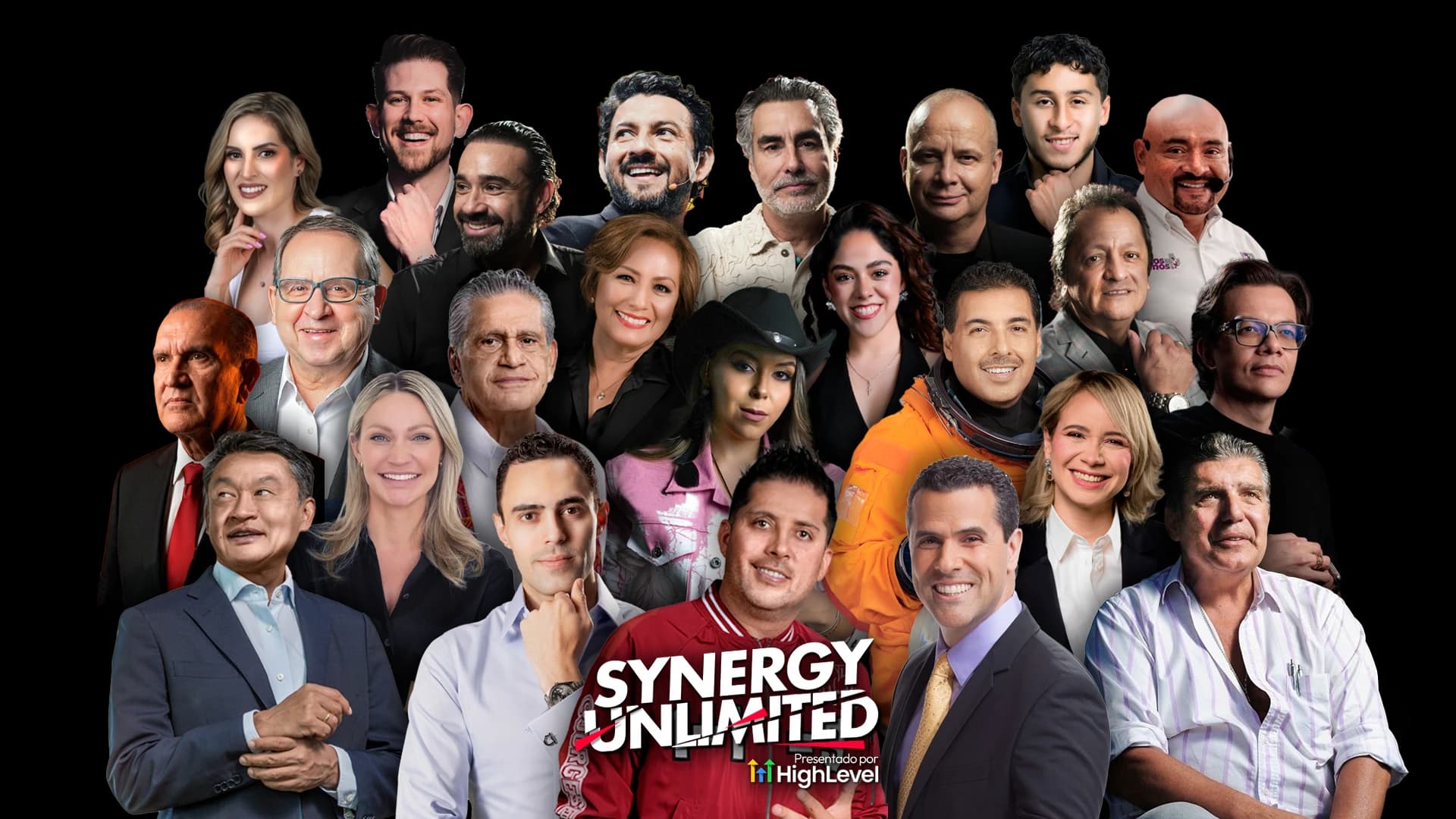 El line-up de Synergy Unlimited 2026: Jorge Serratos, Marco Antonio Regil, José Hernández y más